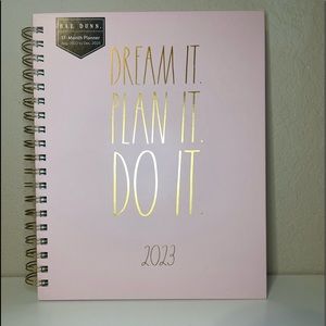 NEW Rae Dunn DREAM IT. PLAN IT. DO IT. 2023  17 Month Planner 🗓